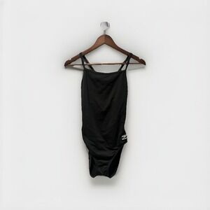 Speedo Endurance+ Womens‎ Athletic Swim Suit, Black, 10/36